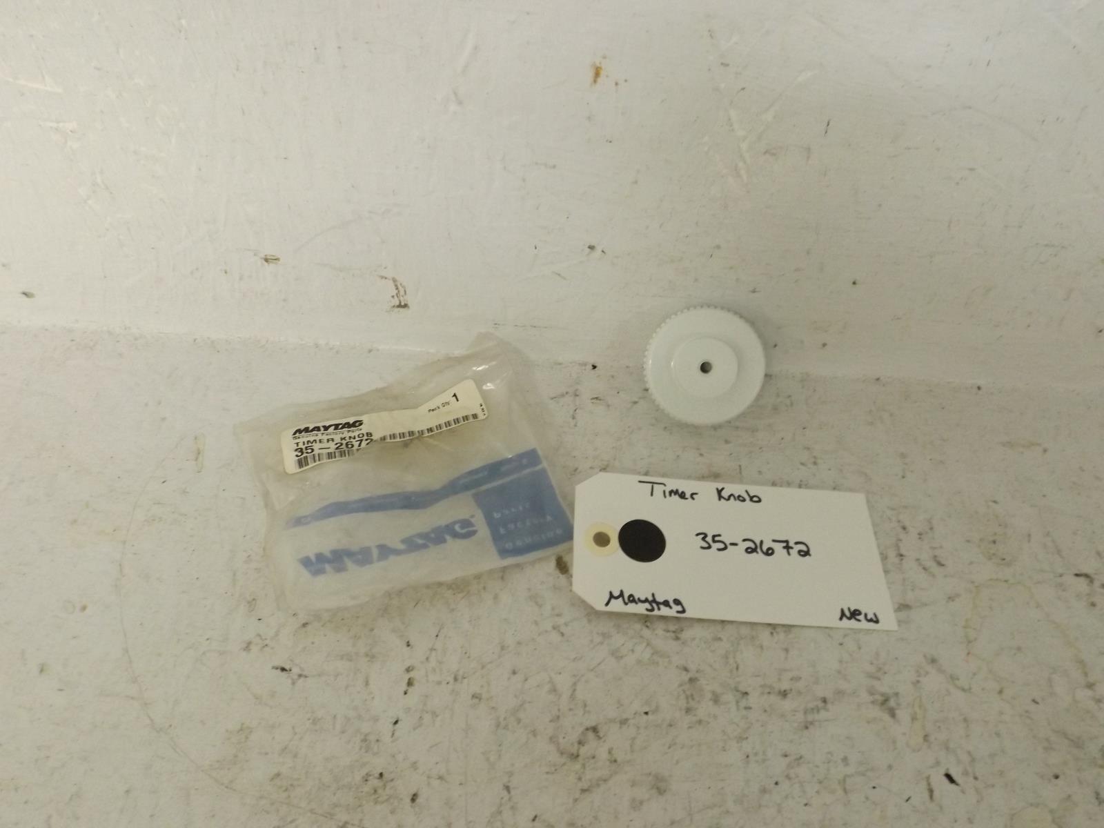 Maytag Washer 35-2672 Timer Knob New Maytag Washer 35-2672 Timer Knob New